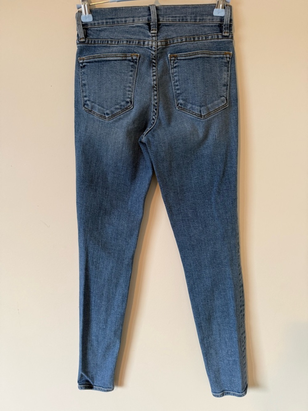 59. | Frame Denim | Le High Skinny | Blue Skinny Jeans | 24 - Picture 3 of 7
